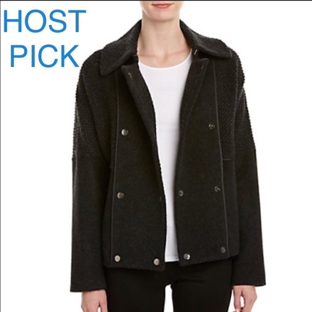 💕Hp.NWT💕VINCE Wool Blend Sherpa Bouclé Coat